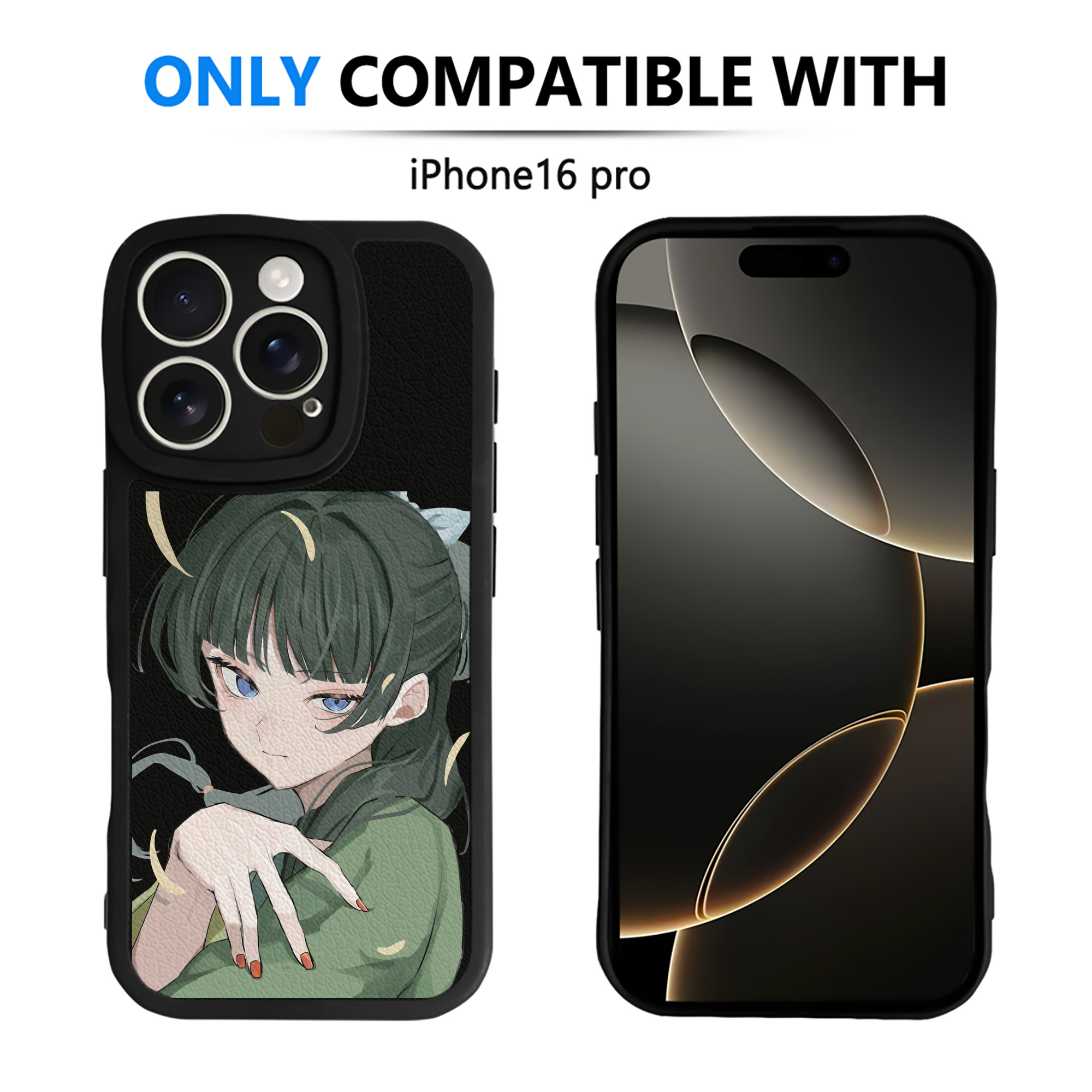 薬屋のひとりごと The Apothecary Diaries 【iPhone 16シリーズ対応】シリコンスマホケース（レザー調） 材質：シリコン